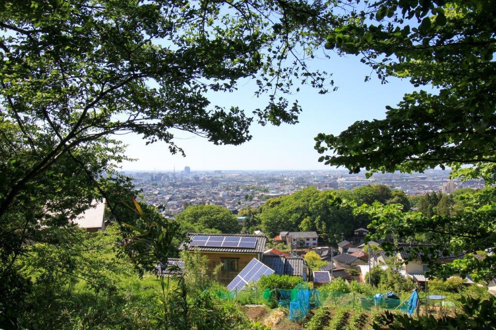 金沢市東山２丁目の賃貸物件/散歩で見えるこの眺望、素晴らしい