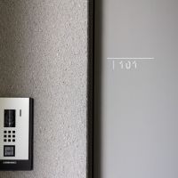 金沢市中央通町の賃貸物件/お部屋の前もカメラ付きインターフォン（写真は101号室）