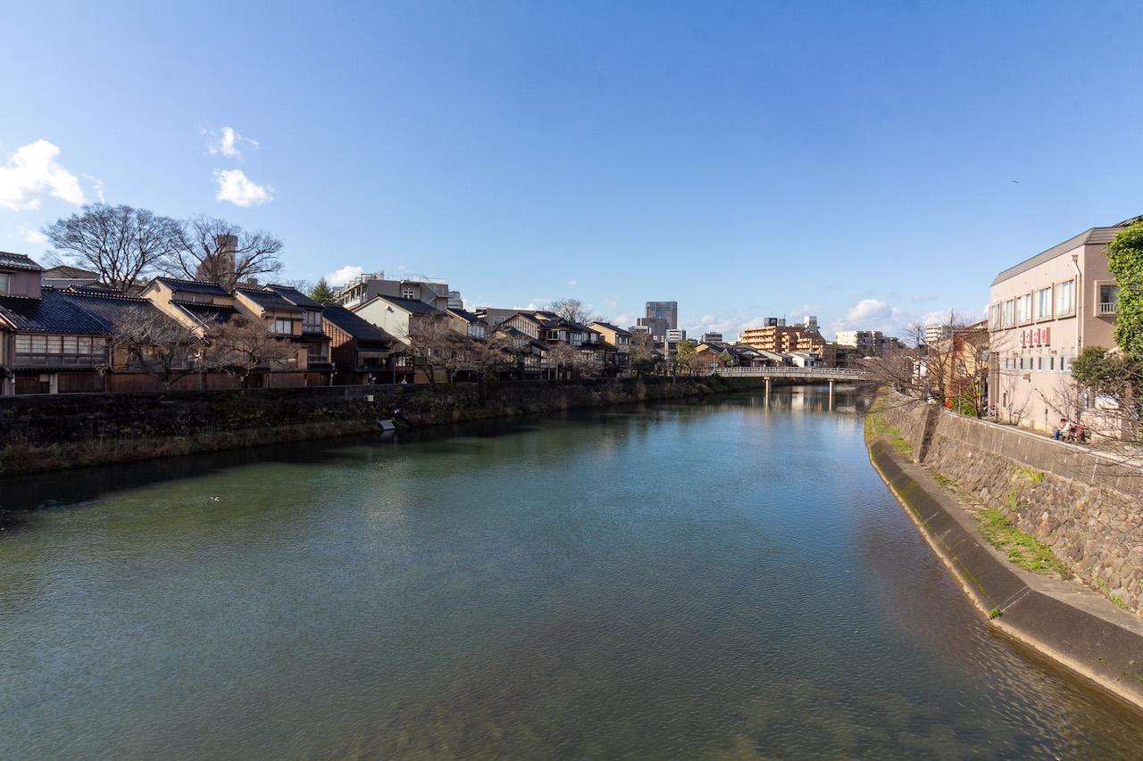 金沢市主計町の賃貸物件/浅野川と主計町茶屋街