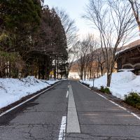 白山市八幡町の売買物件/近所の風景。右手のお店の石窯ピザが美味しいです