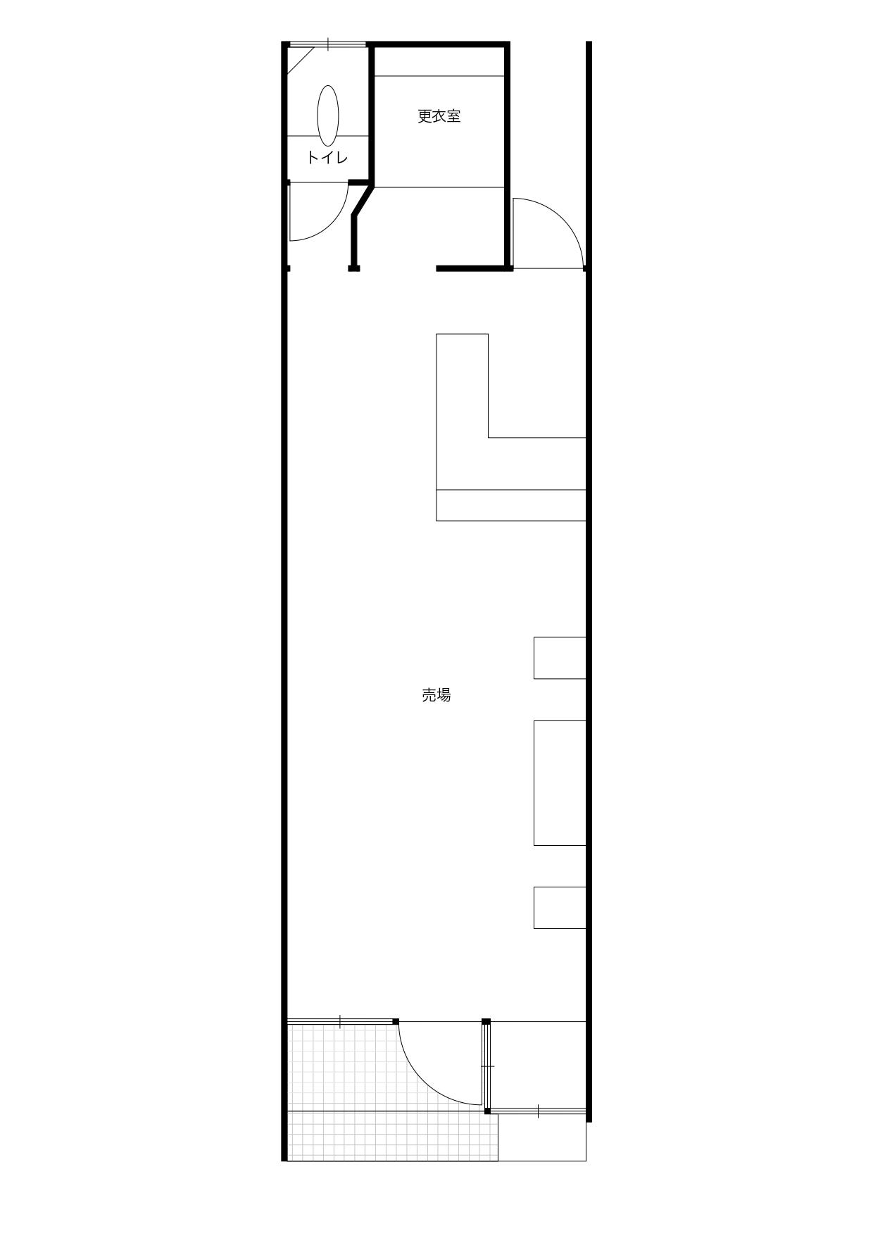 金沢市片町2丁目の賃貸物件/間取図