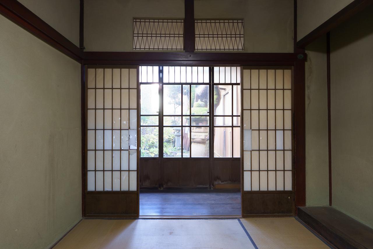 金沢市石引の賃貸物件/町家＋土蔵＋倉庫：町家の１階