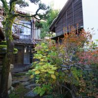 金沢市石引の賃貸物件/町家＋土蔵＋倉庫：中庭