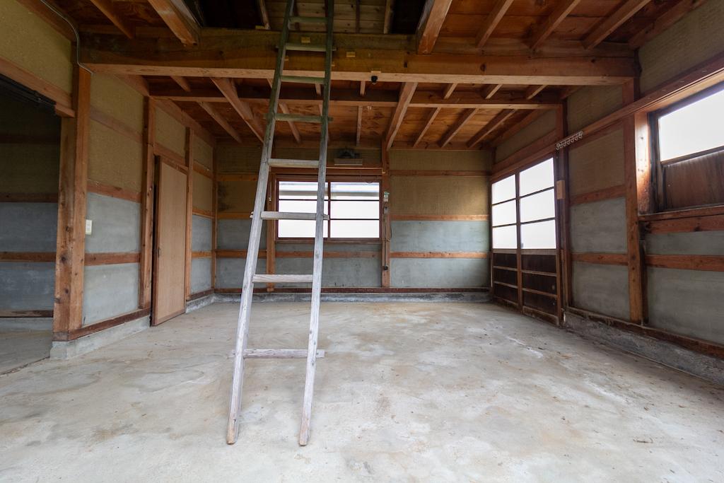 羽咋市柴垣町の売買物件/納屋内部
