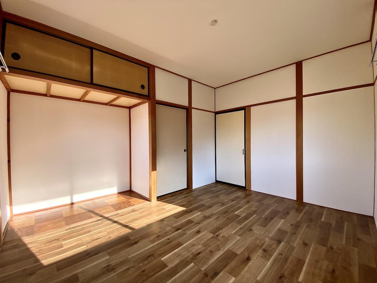 石川県かほく市白尾カの賃貸物件/2階6帖洋室　主寝室や子供部屋にしても丁度良い大きさ