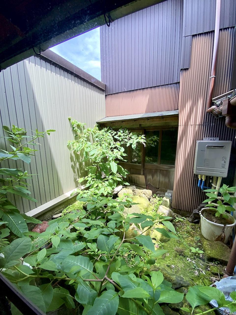 金沢市此花町の賃貸物件/この中庭をどう生かすか