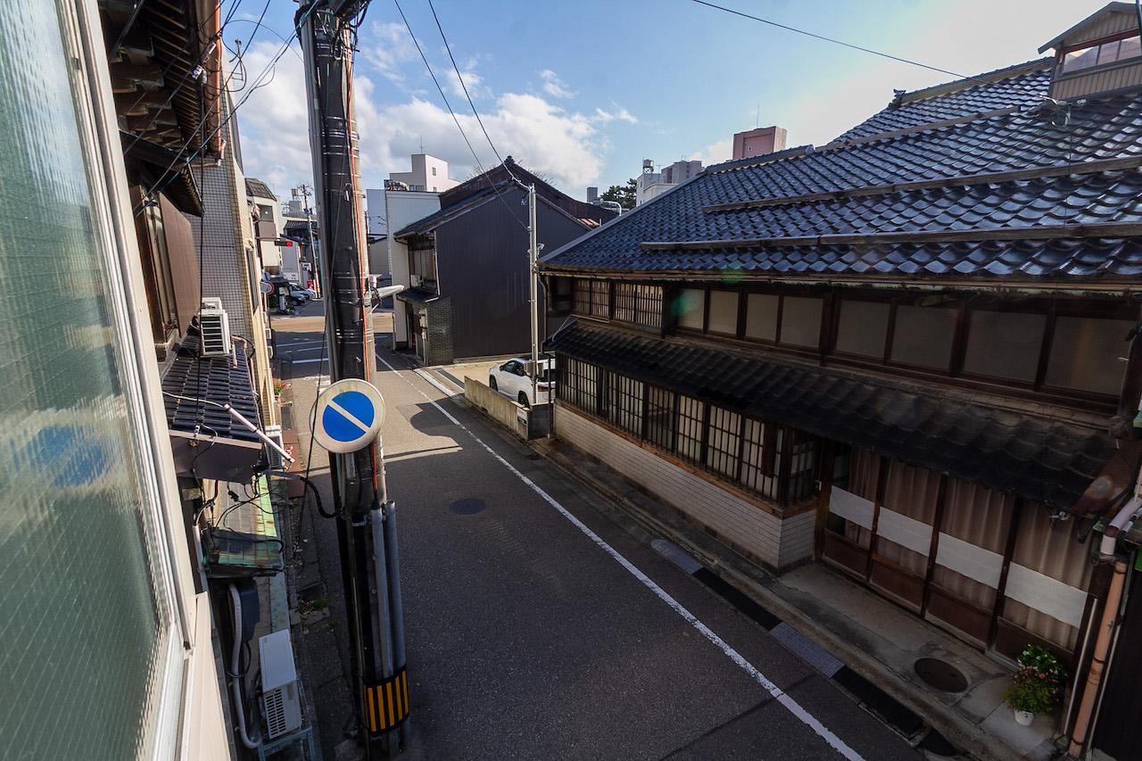 金沢市堀川町の売買物件/窓からの風景
