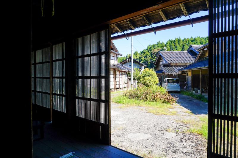 石川県羽咋郡志賀町矢田の売買物件/縁側より