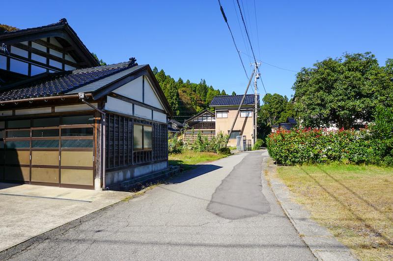 石川県羽咋郡志賀町矢田の売買物件/集落風景