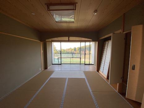 神戸市灘区六甲山町北六甲の売買物件/宿泊室から一面ミドリ！