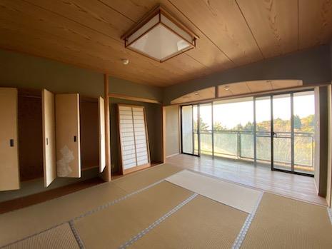 神戸市灘区六甲山町北六甲の売買物件/旅館のような和室。