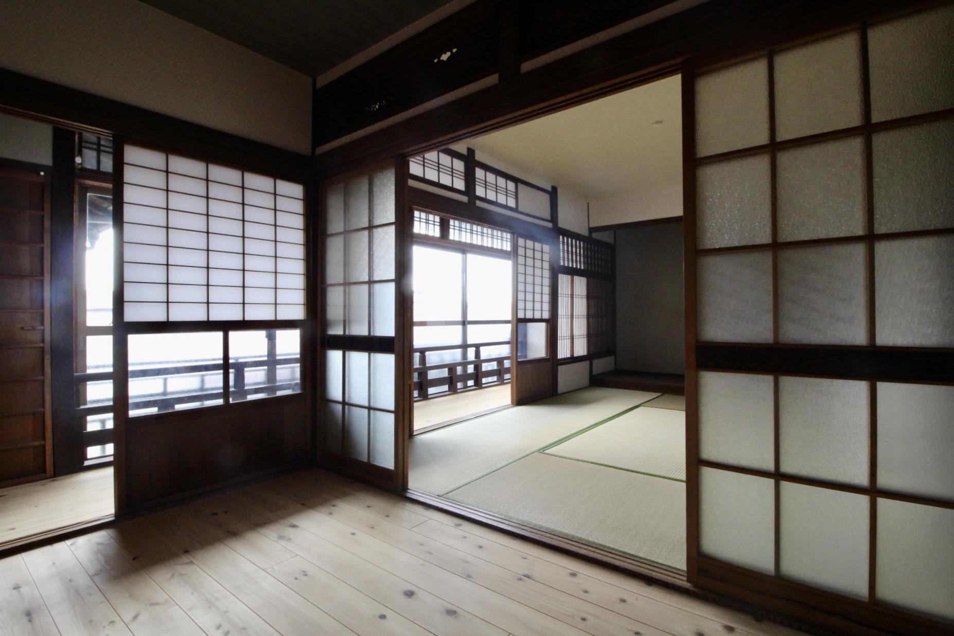 神戸市兵庫区上祇園町の賃貸物件/障子から差し込む光が美しい