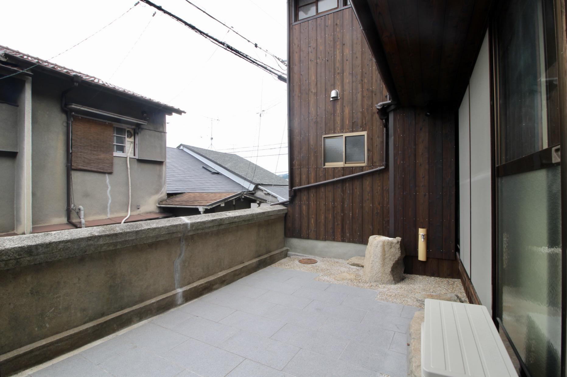 神戸市兵庫区上祇園町の賃貸物件/専用庭（リノベーション直後の写真を使用しています。）