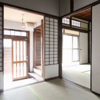 神戸市兵庫区上祇園町の賃貸物件/建具が一つ一つとても良い（リノベーション直後の写真を使用しています。）