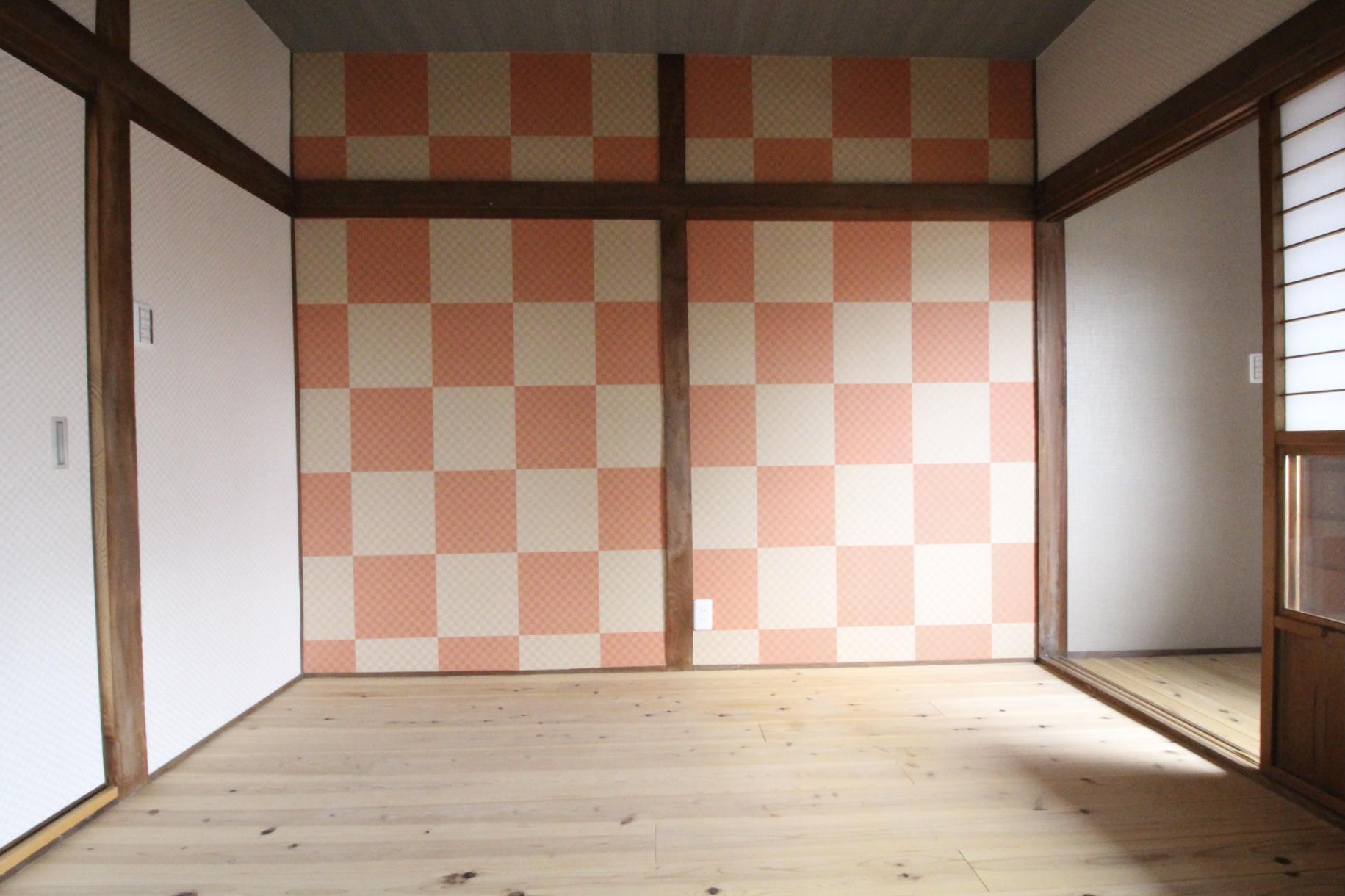 神戸市兵庫区上祇園町の賃貸物件/無垢床の洋室