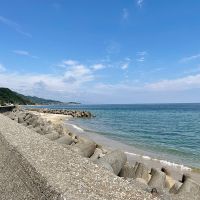 淡路市佐野の売買物件/区画前の海