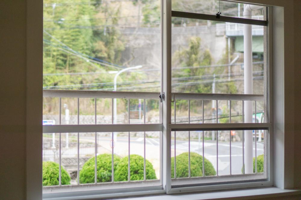 神戸市灘区鶴甲の賃貸物件/北側には山の景色