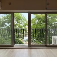 神戸市東灘区住吉山手の賃貸物件/室内にいたってこの緑