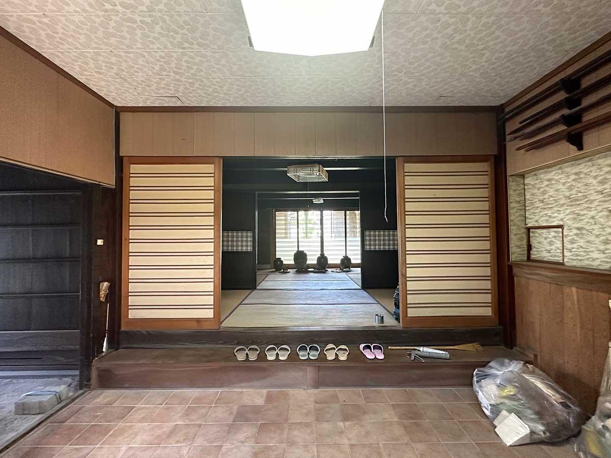 丹波市山南町の賃貸物件/土間から