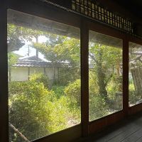 丹波市山南町の賃貸物件/庭を望む