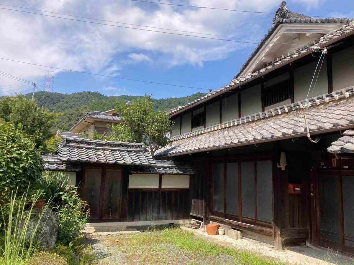 丹波市山南町の賃貸物件/前庭
