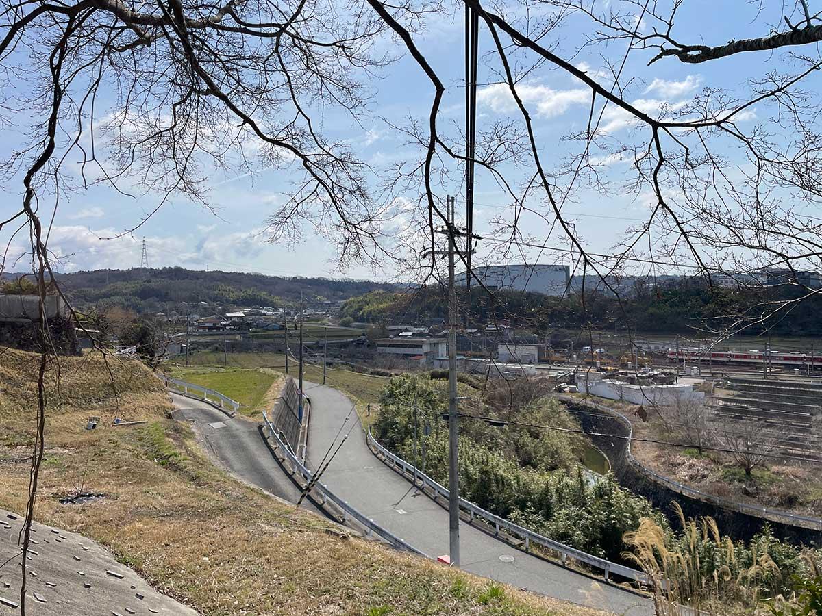 神戸市西区押部谷町の売買物件/振り返ると抜けた景色