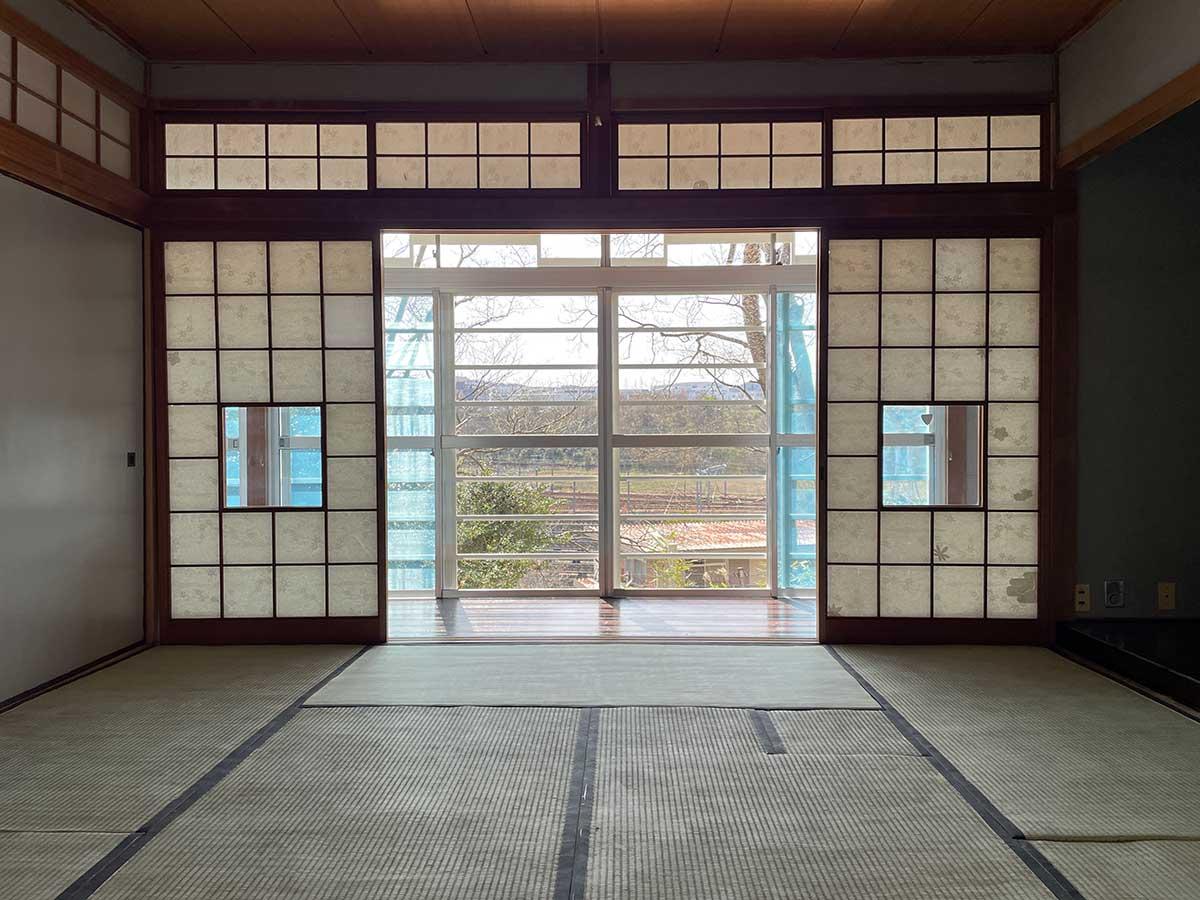 神戸市西区押部谷町の売買物件/和室からの眺め