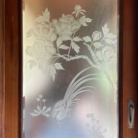 神戸市北区鈴蘭台西町の売買物件/当時の贅を感じる磨りガラス。