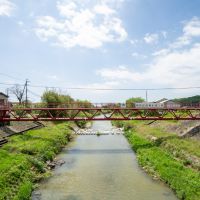 神戸市西区押部谷町細田の売買物件/少し歩いたところに流れる明石川