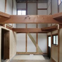 神戸市須磨区白川の賃貸物件/立派な梁があり、ロフトを作るのも良いかもしれません