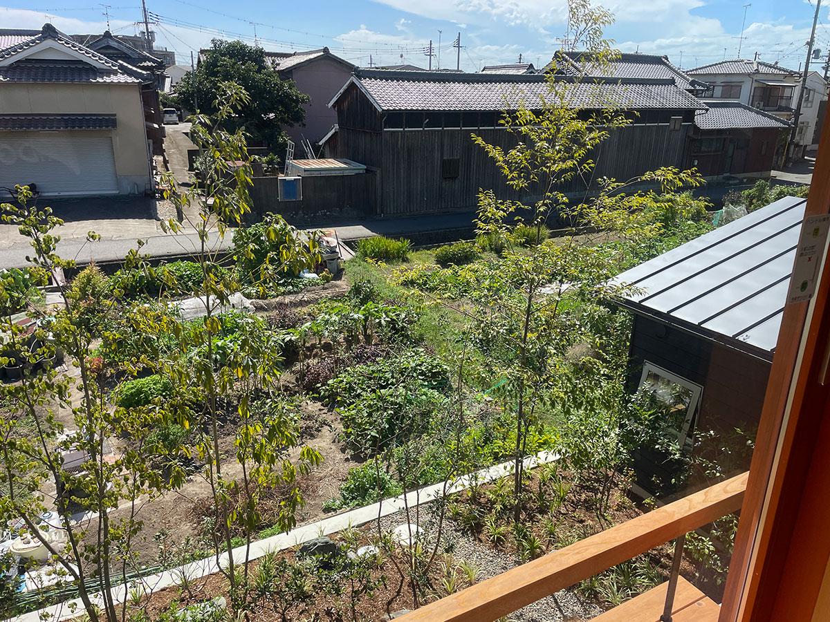 加古川市平岡町新在家の売買物件/2Fからの畑ビュー