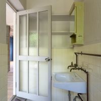 神戸市東灘区森北町の賃貸物件/洗面とお風呂は一体型です