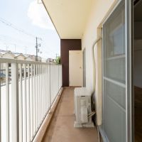 神戸市東灘区森北町の賃貸物件/南向きで明るいバルコニー