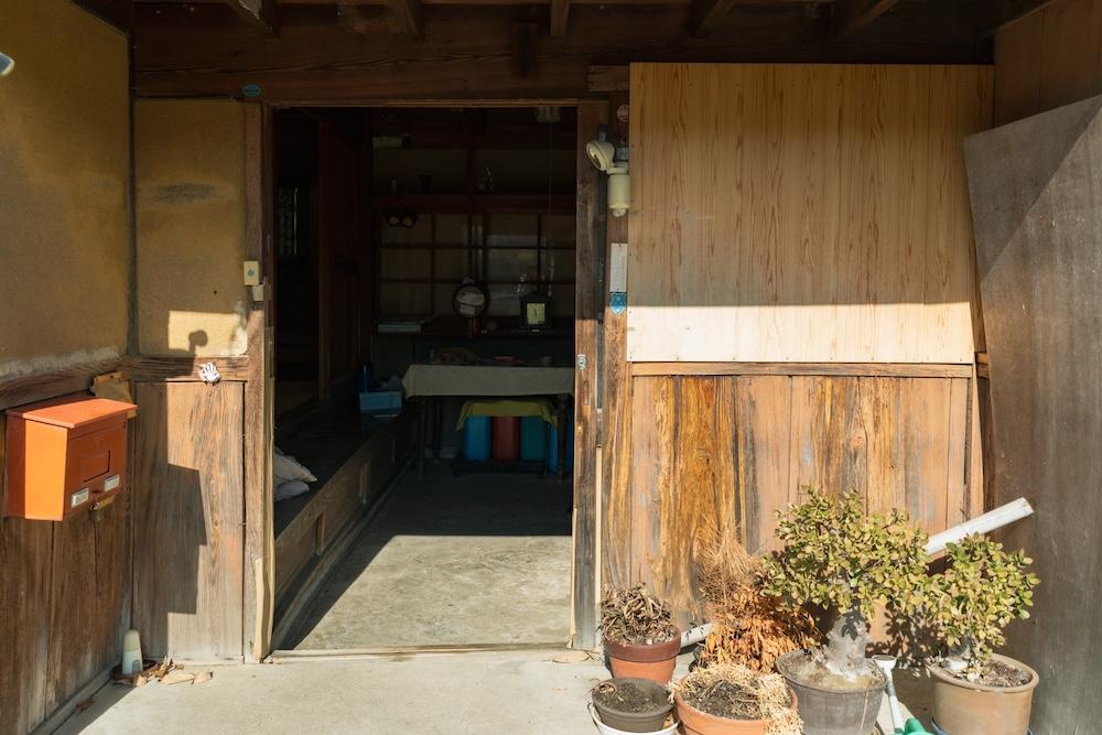 神戸市北区淡河町萩原の売買物件/古民家らしい趣きある玄関