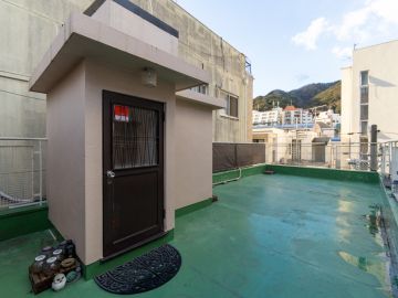 神戸市中央区山本通の賃貸物件/屋上でひと休み
