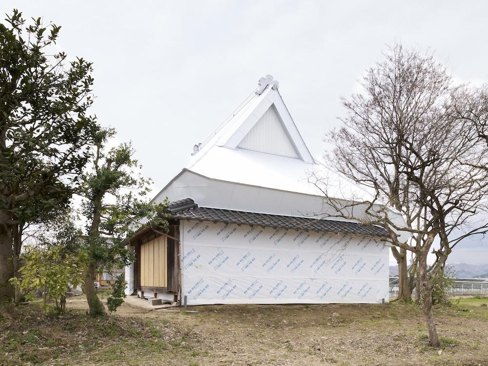 豊岡市清冷寺の売買物件/元々茅葺だった大屋根の古民家