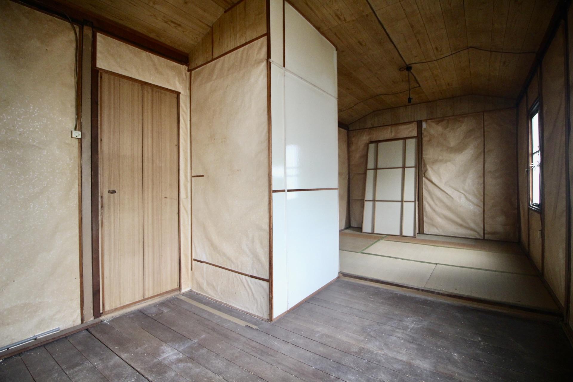 神戸市垂水区塩屋台の売買物件/この古材フローリングは活かしたい