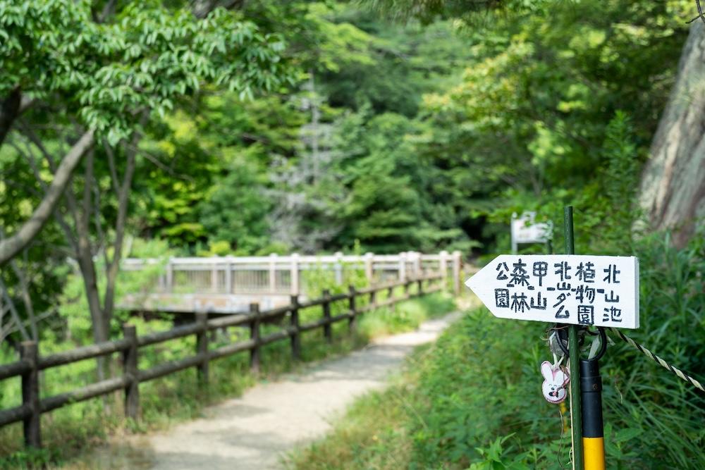 西宮市西平町の売買物件/北へ登っていくと、ハイキングコースの入り口も近くに