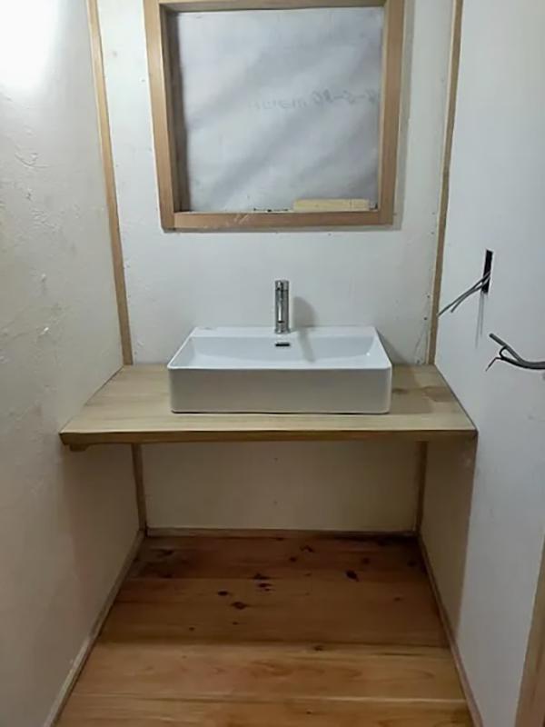 洲本市山手の賃貸物件/洗面