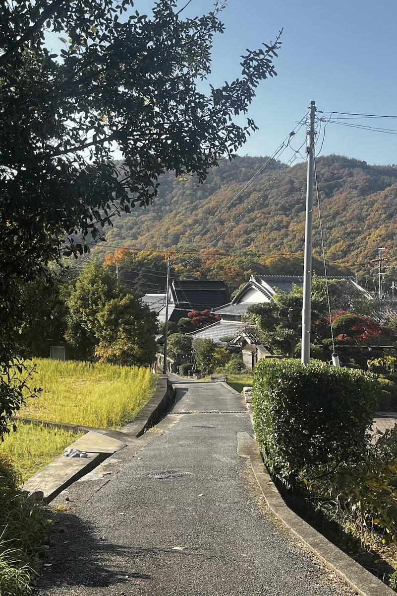 神戸市北区有野町唐櫃の売買物件/周辺の道は細くうねうねとしていて、個人的には軽自動車でやっとでした