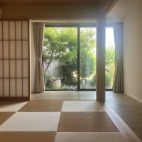 神戸市垂水区塩屋町の売買物件/広縁のある和室。