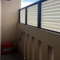 西宮市石刎町の賃貸物件/ベランダはキッチンの裏にあります。(203)