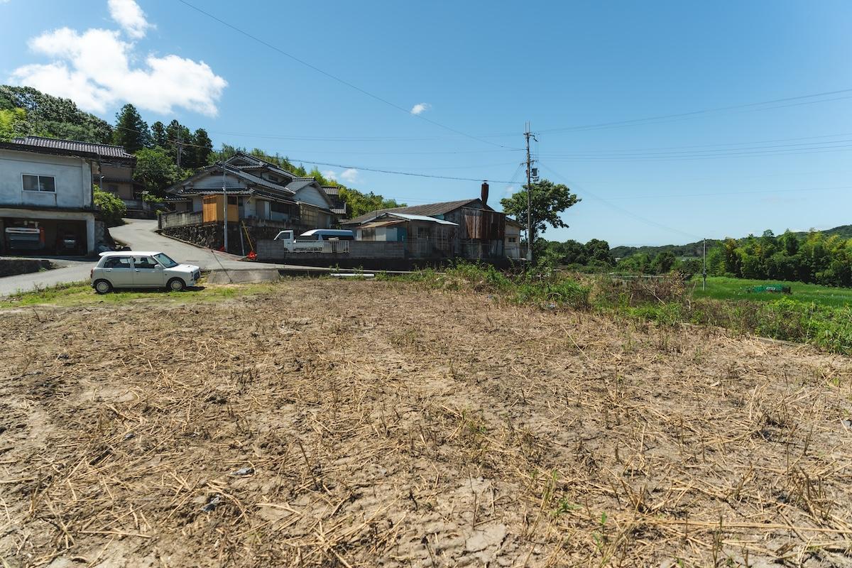 神戸市北区淡河町淡河の売買物件/宅地から南を向いた景色