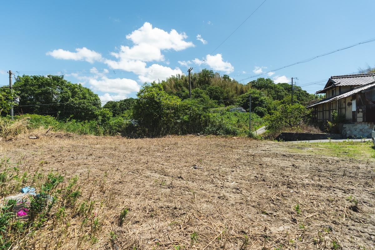 神戸市北区淡河町淡河の売買物件/宅地から東を向いた景色