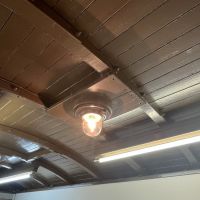 神戸市灘区山田町の賃貸物件/カーブした天井に、どこか懐かしい照明。