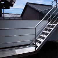 たつの市龍野町大手の売買物件/駐車場の上にのぼる階段