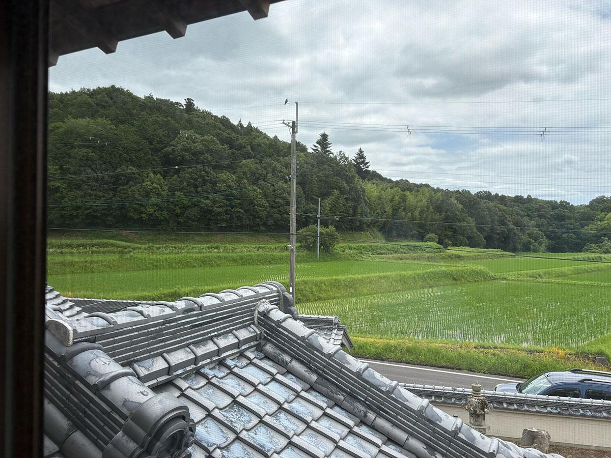 加東市少分谷の売買物件/和室からの眺め