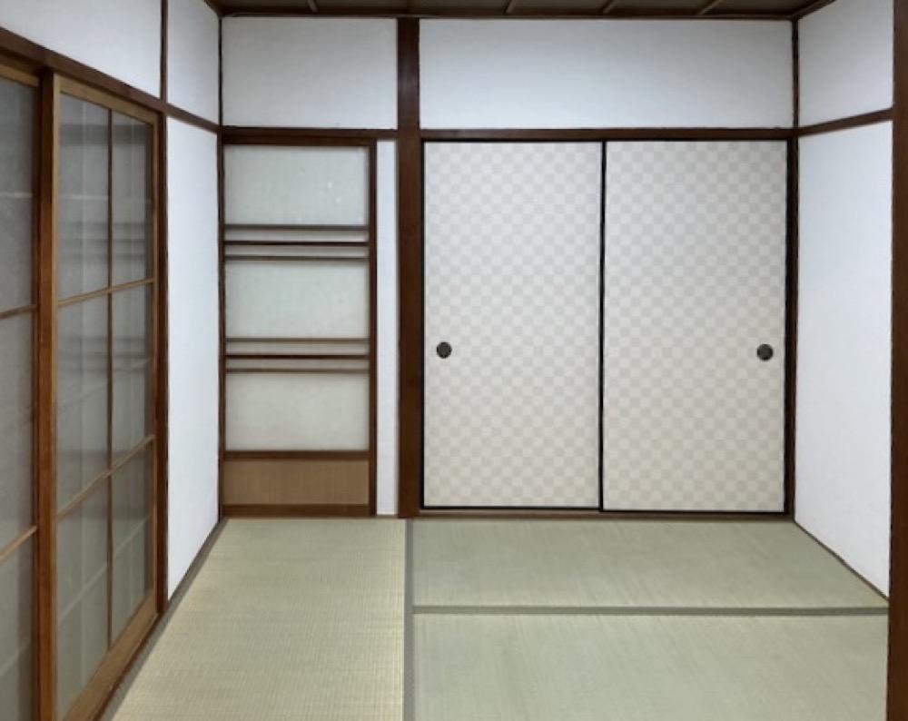 神戸市灘区薬師通の賃貸物件/昔ながらの和室（1階）。