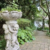神戸市灘区六甲山町の売買物件/アプローチも緩やかな階段で素敵