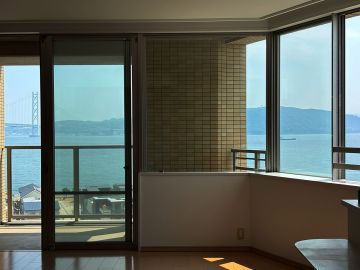 明石市大蔵八幡町の賃貸物件/目の前には淡路島